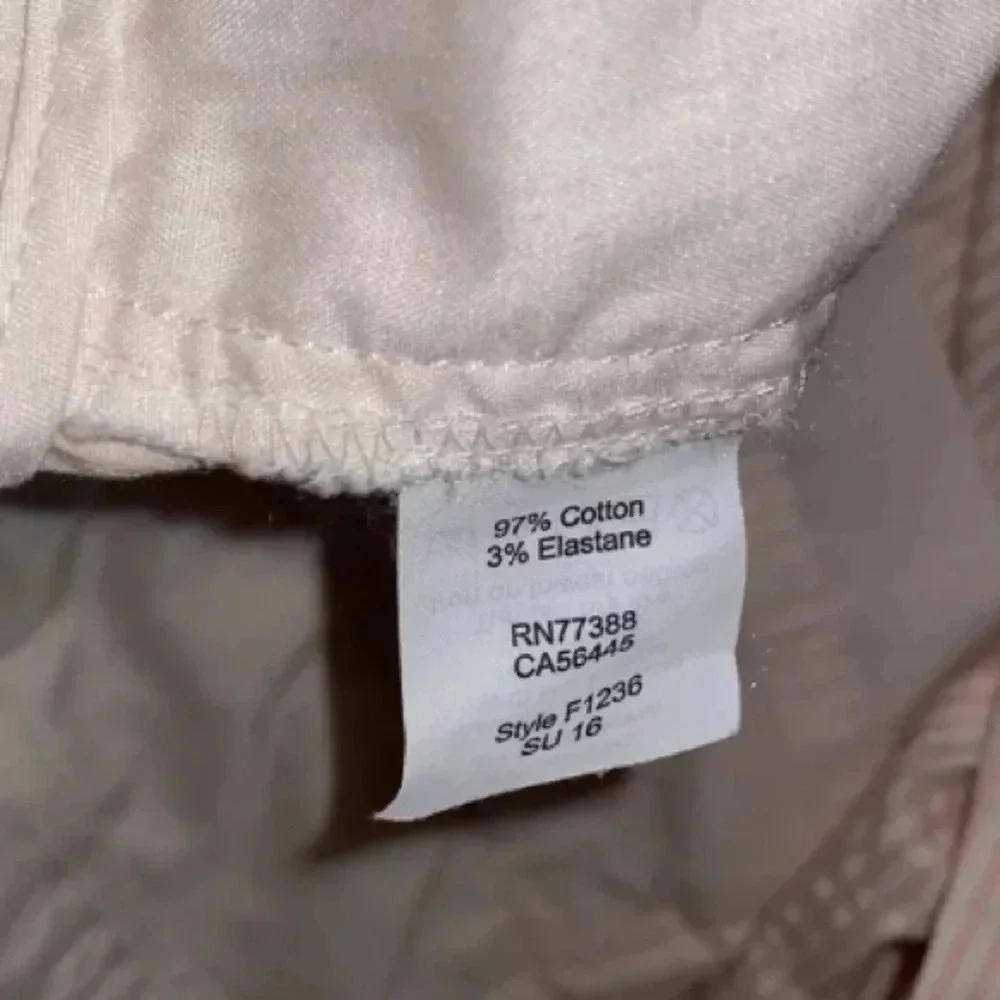 J Crew pinstriped women’s bermuda shorts style F1236 flat front size 6 - Picture 6 of 6